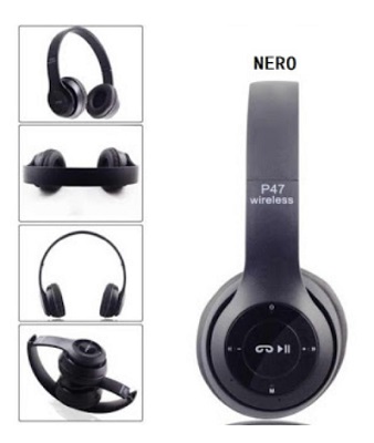 Cuffie Wireless Nere